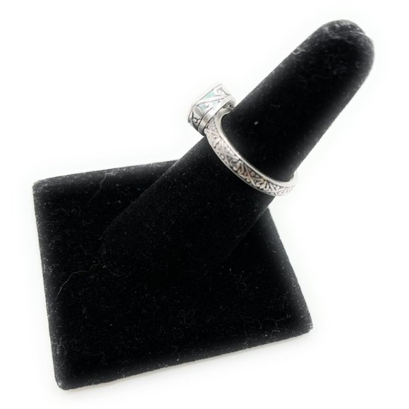 R2044 Silpada Frozen lake Ring Size 7,8 - Picture 2 of 2